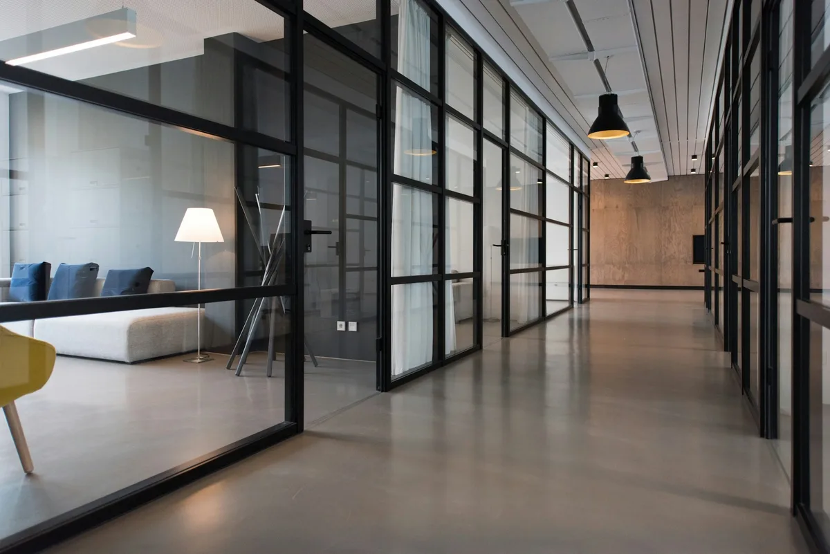 Modern office environment representing IT consultancy work